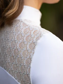 Crystal Champion Competition Top Langarm White