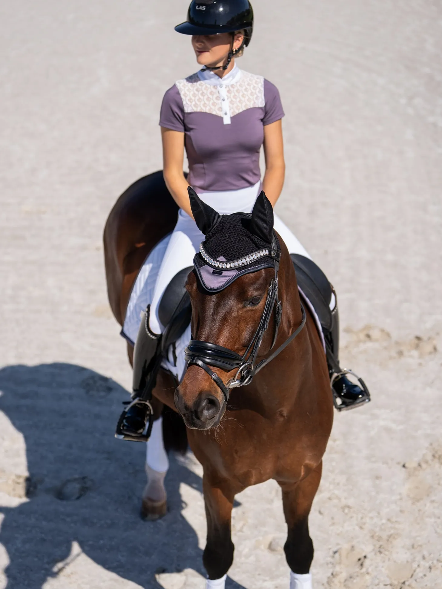 Dressurschabracke Modern White