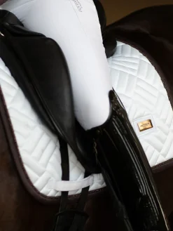 Dressurschabracke Modern White