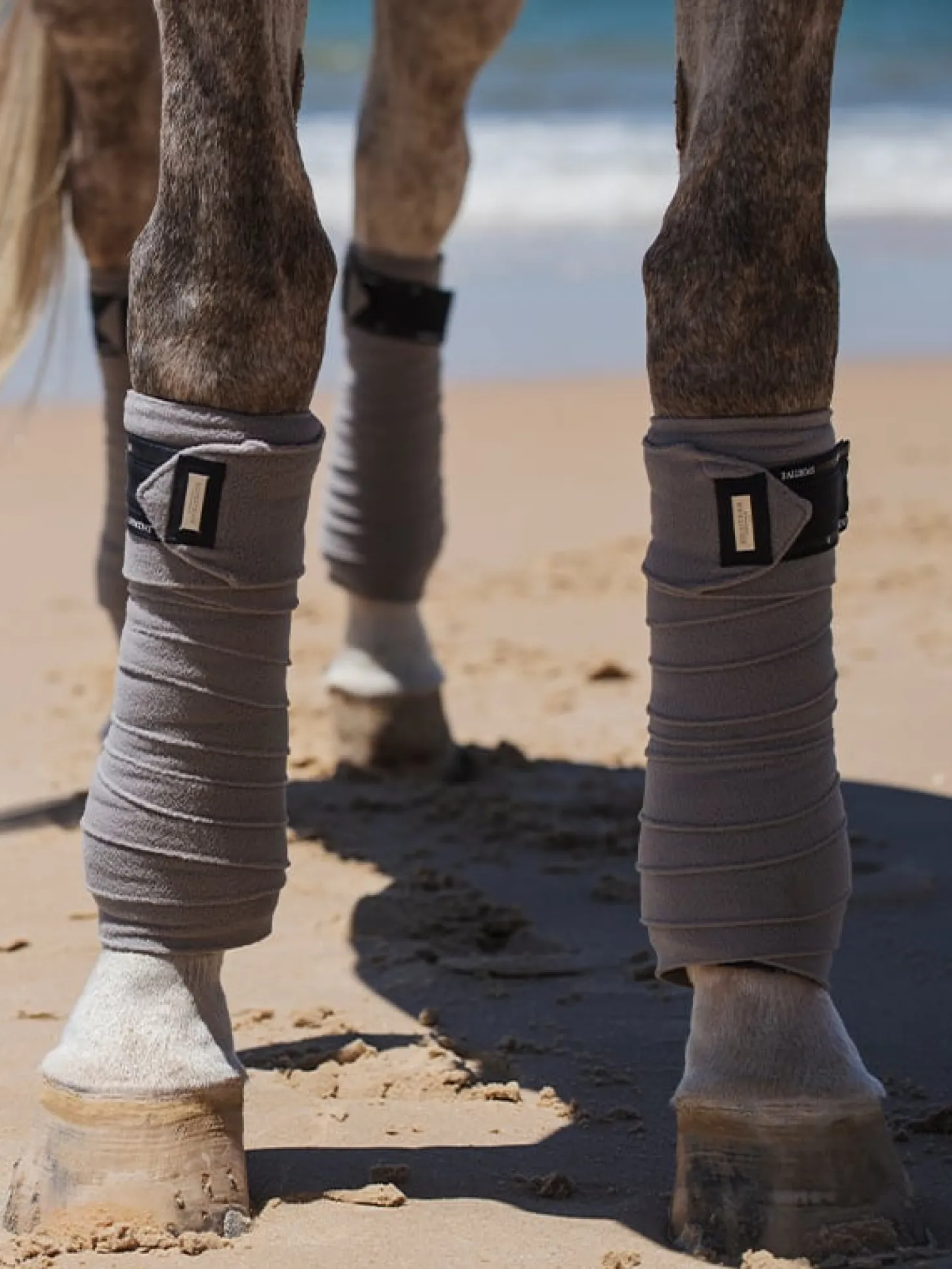 Fleecebandagen Performance Blue Ash