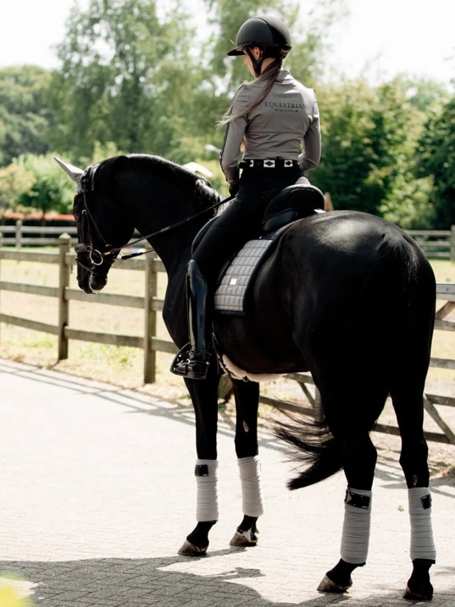 Fleecebandagen Performance Blue Ash