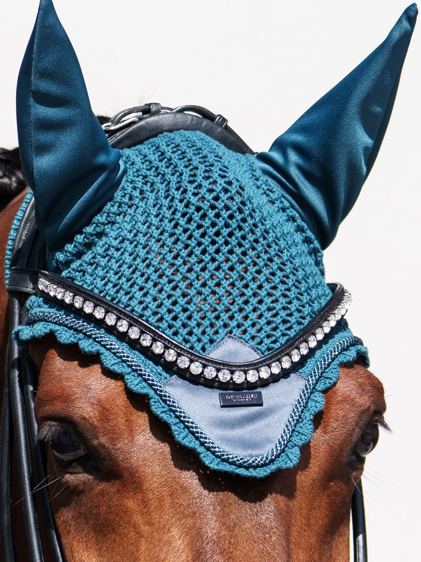Fliegenhaube Teal blue