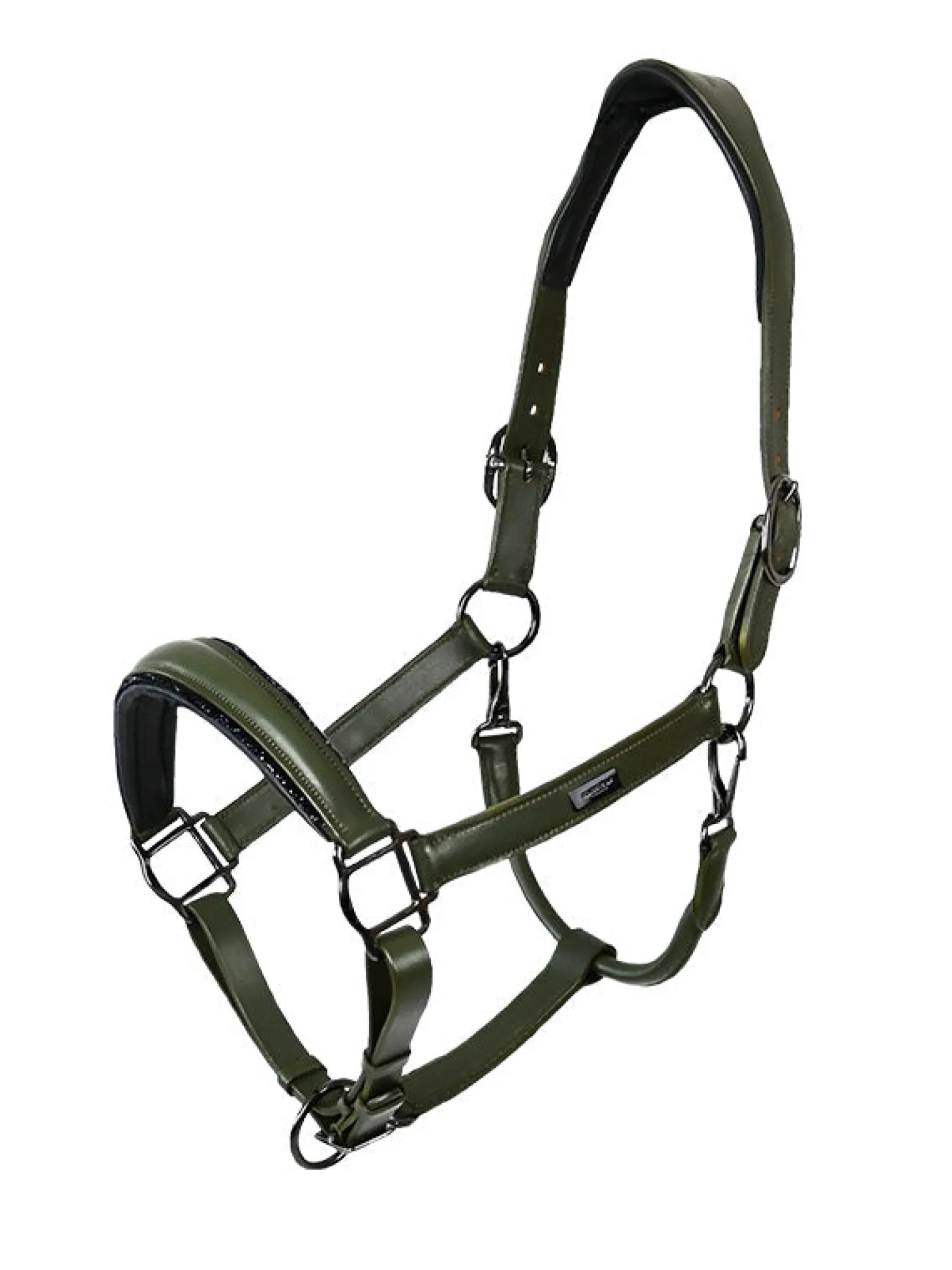 Glimmer Anatomisches Leder Halfter