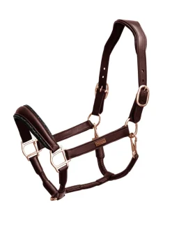 Glimmer Anatomisches Leder Halfter