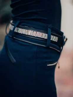 Gürtel Contest Schwarz Dünn