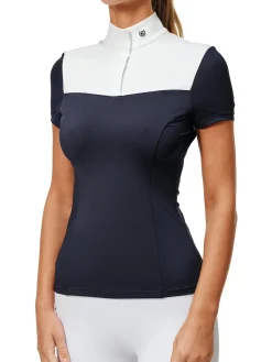 Refined Competition Top White Kurzärmlig