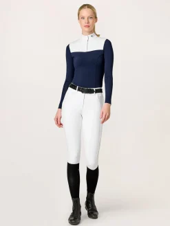 Reithose Elite White