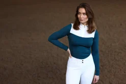 Reithose Elite White