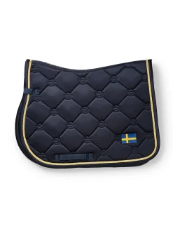 Springschabracke Blau