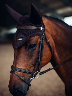 Wattierte Fliegenhaube Chocolate
